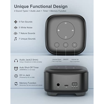 Ultimate Sound Machine for Relaxation and Sleep