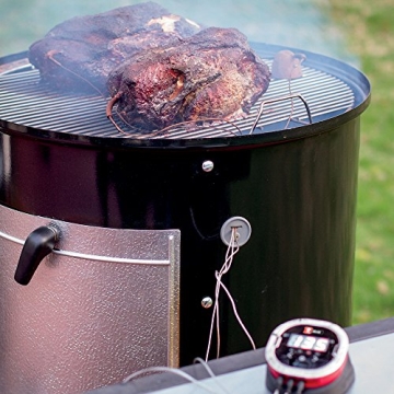 Weber 18-Inch Smokey Mountain Cooker Black Charcoal Smoker