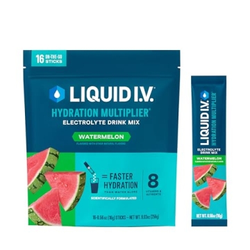 Liquid I.V.® Hydration Multiplier® - Watermelon | Fast Hydration & Electrolyte Boost