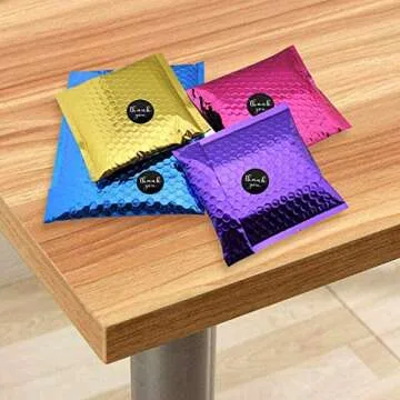 1.5'' Thank You Stickers, Thank You Stickers Labels, Round Small Business Stickers, Ideal for Bakery, Boutiques,Retailers & Small Business Owners, 500 Labels Per Roll