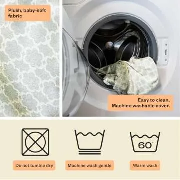 My Brest Friend Nursing Pillow - Deluxe - Enhanced Comfort w/ Slipcover - Ergonomic Breastfeeding Pillow For Ultimate Support For Mom & Baby - Adjustable Pillow W/ Handy Side Pocket, Flower Key Grey