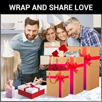 EUSOAR Kraft Gift Bags 30pcs Eco-Friendly Packaging