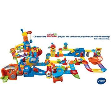 VTech Go! Go! Smart Wheels Train Set for Creative Fun