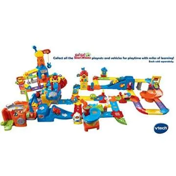 VTech Go! Go! Smart Wheels Train Set for Creative Fun