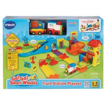 VTech Go! Go! Smart Wheels Train Set for Creative Fun