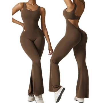 Vertvie Stylish Sleeveless Flare Jumpsuit for Women - Comfort Meets Chic