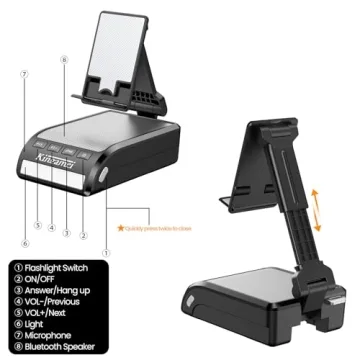 Cool Boy Friend Portable Bluetooth Speaker with Stand