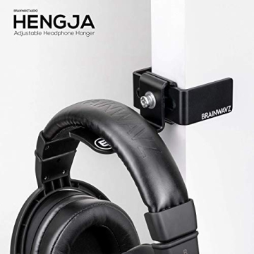 BRAINWAVZ Hengja Adjustable Headphone Hanger Mount