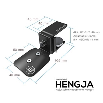 BRAINWAVZ Hengja Adjustable Headphone Hanger Mount