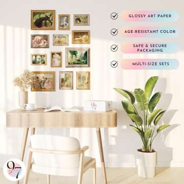 97 Decor Gothic Victorian Decor for Home - Antique Victorian Wall Decor, Victorian Pictures for Wall, Vintage Ladies Portrait Poster Print, Moody Maximalist Bedroom Decorations (8x10 UNFRAMED)