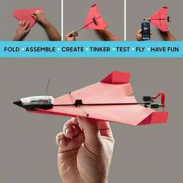 POWERUP 4.0 Smartphone Controlled Paper Plane Kit