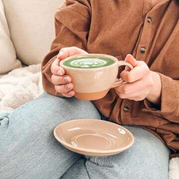 Mora Ceramic Latte Art Mug For Perfect Pouring