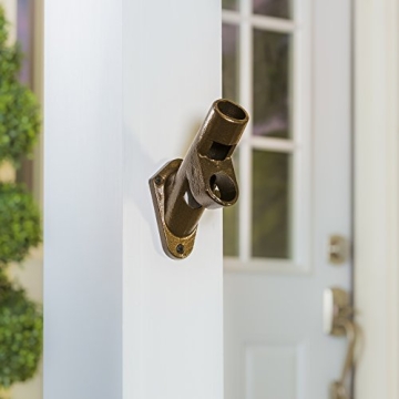 Evergreen Flag Bracket - Durable Cast Iron Holder