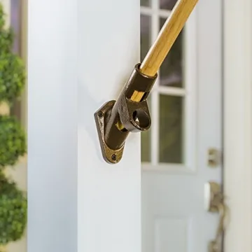 Evergreen Flag Bracket - Durable Cast Iron Holder