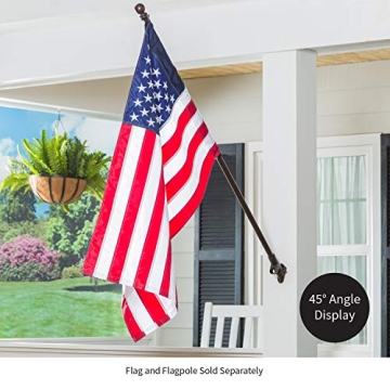 Evergreen Flag Bracket - Durable Cast Iron Holder