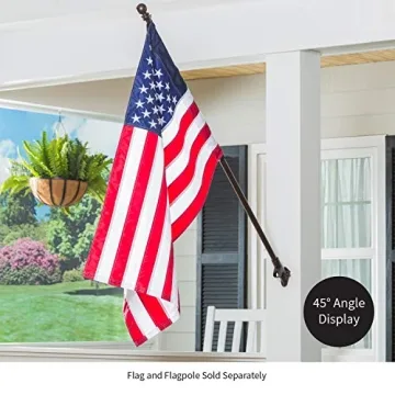 Evergreen Flag Bracket - Durable Cast Iron Holder