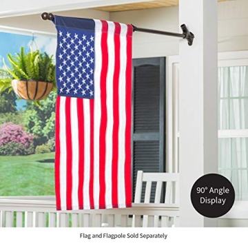 Evergreen Flag Bracket - Durable Cast Iron Holder