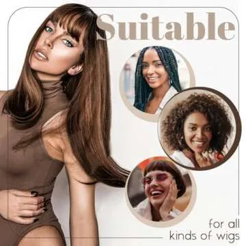 MYKURS Brown Wig Caps for Lace Front Wig | 24 PCS