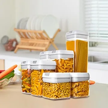 BPA-Free Airtight Food Storage Containers for Pantry Organization