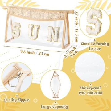 Stylish Waterproof Cosmetic Bag for Women - Perfect Gifts!