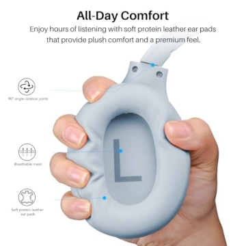 TOZO HT3 Hybrid Noise Cancelling Headphones for All