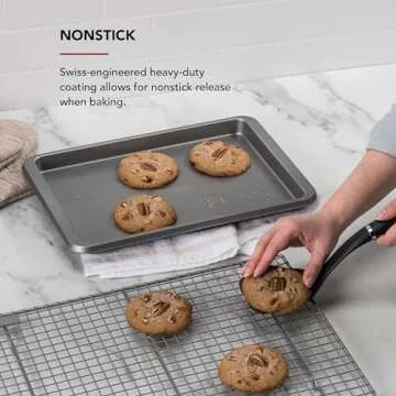 KitchenAid 9x13in Nonstick Aluminized Steel Baking Sheet
