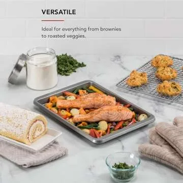 KitchenAid 9x13in Nonstick Aluminized Steel Baking Sheet