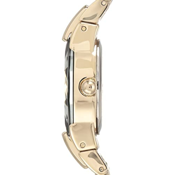 Elegant Armitron Women's Bracelet Watch - Black/Gold Tone