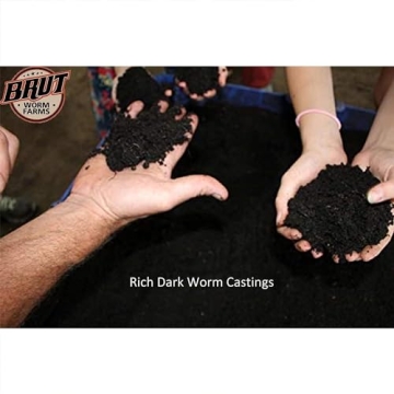 Brut Organic Worm Castings - 30 Lb for Vibrant Gardens