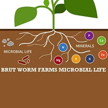 Brut Organic Worm Castings - 30 Lb for Vibrant Gardens