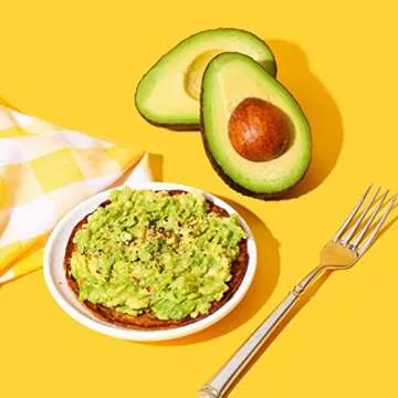 Outer Aisle Cauliflower Bread | Everything But The Carbs | Keto, Gluten Free, Low Carb Cauliflower 'Everything' Sandwich Breads | 5 Pack | 30 Rounds