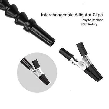 Toolour Helping Hands Soldering,Third Hand Tools,PCB Circuit Board Holder,Flexible Y-Shaped Arms with Non-Slip Desk Clamp Base for Electronics Repair Modeling Jewelry Assembly Hobby Craft Workshop