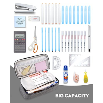YOKUMA Large Capacity Pencil Case for School and Travel
