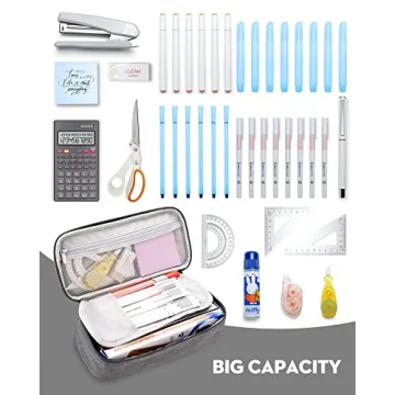 YOKUMA Large Capacity Pencil Case for School and Travel