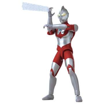 Bandai Namco Ultraman 6" Action Figure with Beam Effects