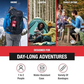 Adventure Medical Kits First Aid, Water-Resistant Kit - (Pack of 2)