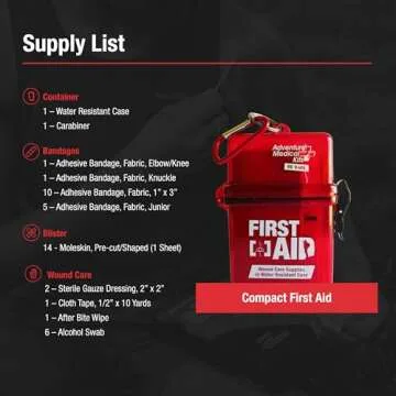 Adventure Medical Kits First Aid, Water-Resistant Kit