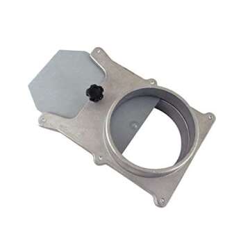 JET 4-Inch Aluminum Blast Gate for Efficient Dust Collection