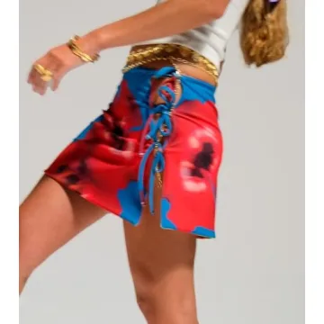 Women Floral Y2K Pencil Mini Skirt - Stylish & Versatile