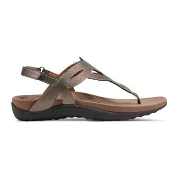 Rockport Cobb Hill Women's Ramona-CH Flat Sandal for Comfort