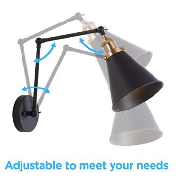 JONATHAN Y Rover LED Wall Sconce Set for Stylish Lighting