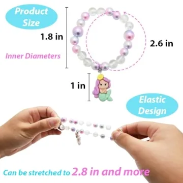 Valentines Unicorn Bracelets Set - 28 Packs for Kids