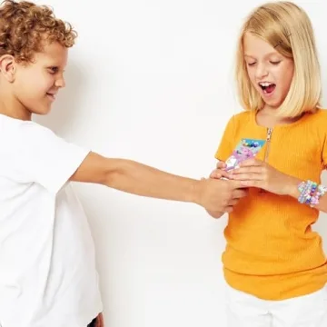 Valentines Unicorn Bracelets Set - 28 Packs for Kids