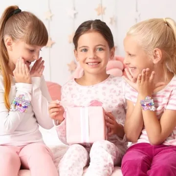 Valentines Unicorn Bracelets Set - 28 Packs for Kids