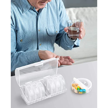 TookMag Pill Organizer for Daily Vitamins and Supplements