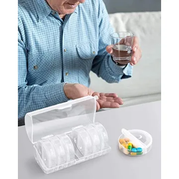 TookMag Pill Organizer for Daily Vitamins and Supplements