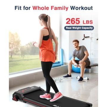 Redliro Walking Treadmill - Compact Under-Desk Fitness Machine