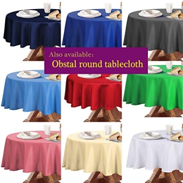 Obstal Waterproof PVC Tablecloth for Every Occasion
