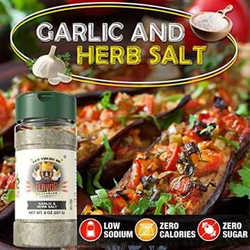 Garlic & Herb Salt Finisher by Flavor God for Healthy Cooking