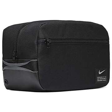 NIKE CQ9470 Utility Gym Bag Unisex-Adult Black/Black/Enigma Stone 1SIZE